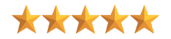 5 estrellas png sin fondo