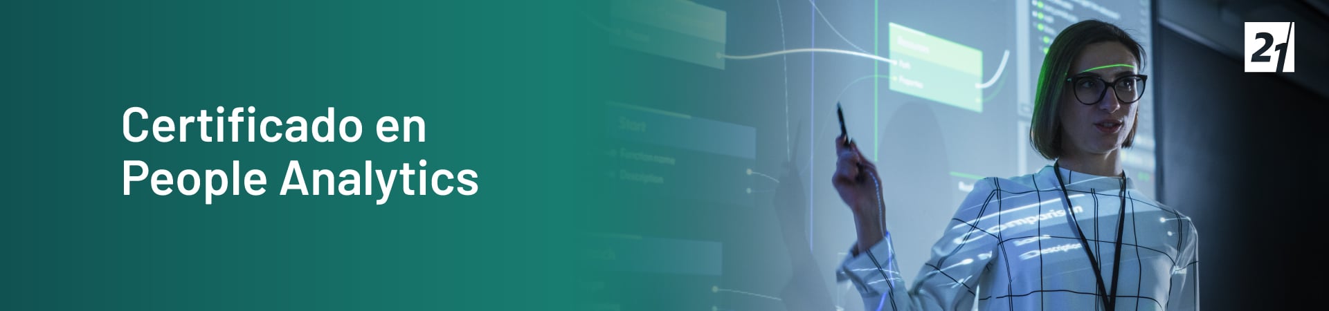 Header Desktop Certificado en People Analytics