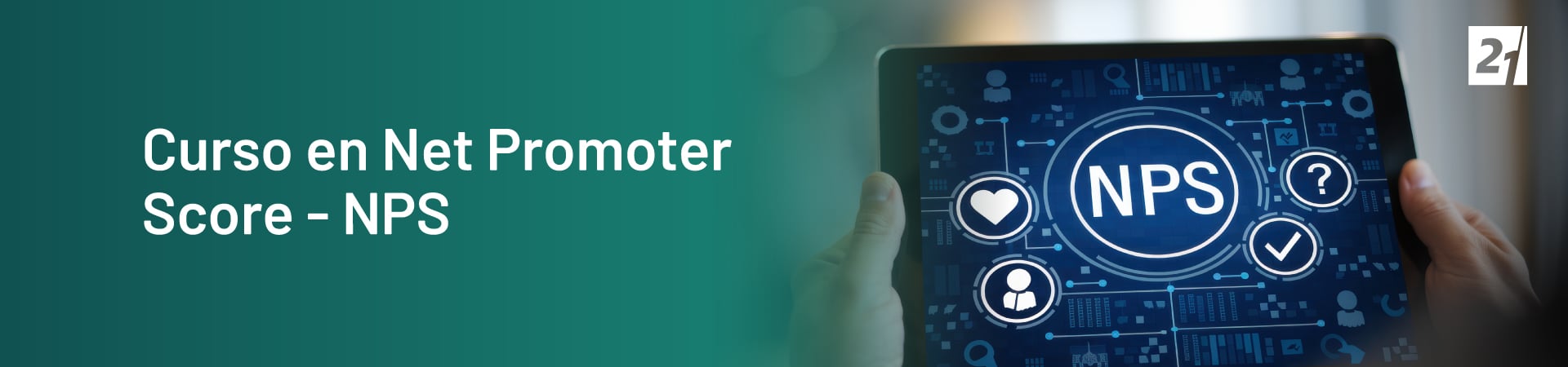 Header Desktop Curso en Net Promoter Score - NPS