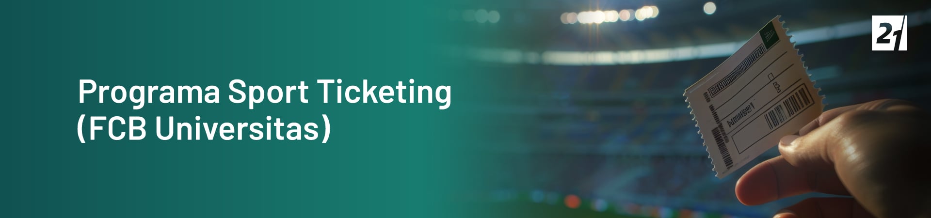 Header Desktop Programa Sport Ticketing (FCB Universitas)