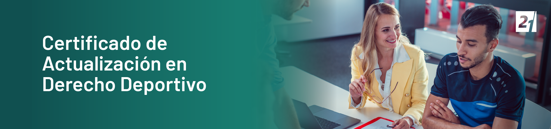 Header Certificado de Actualización en Derecho Deportivo