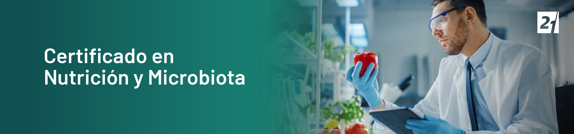 Header Curso en Nutrición y Microbiota